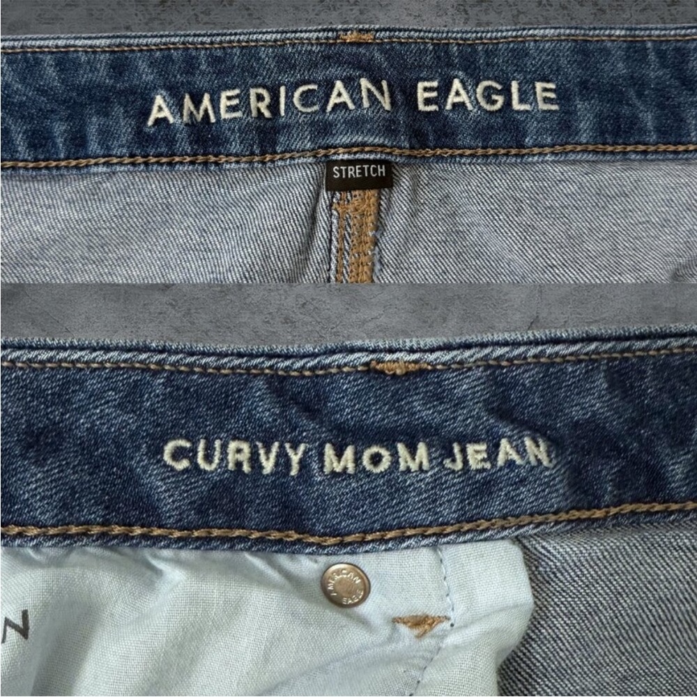 American Eagle Outfitters Denim Curvy Mom Jeans - Picture 3 of 4